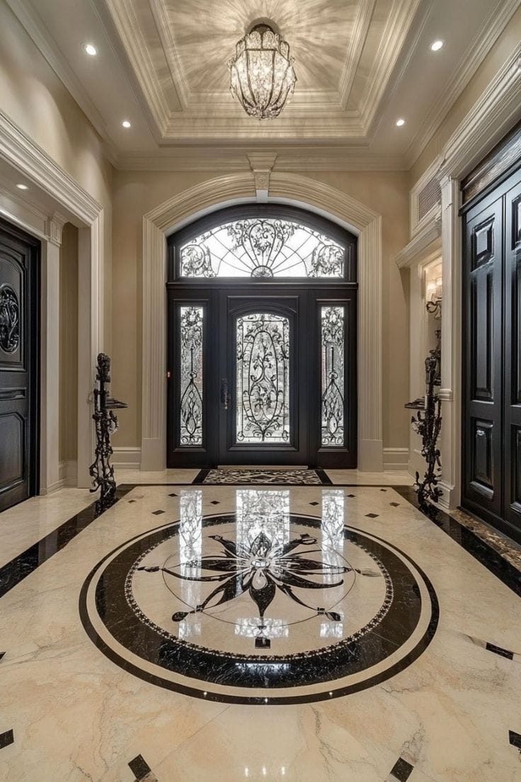 Marble flooring design 11
