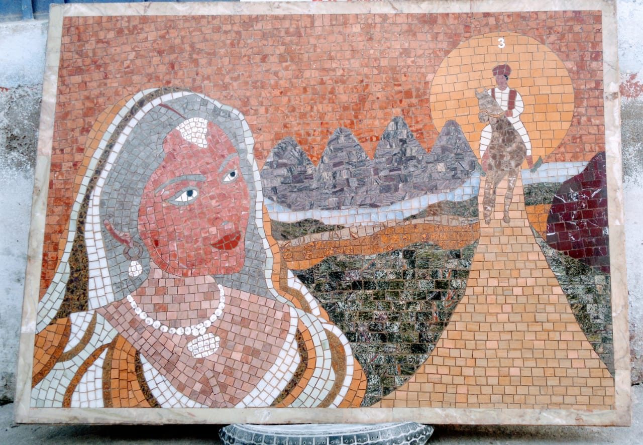 Mosaic art work by Nexus Inlay Creation